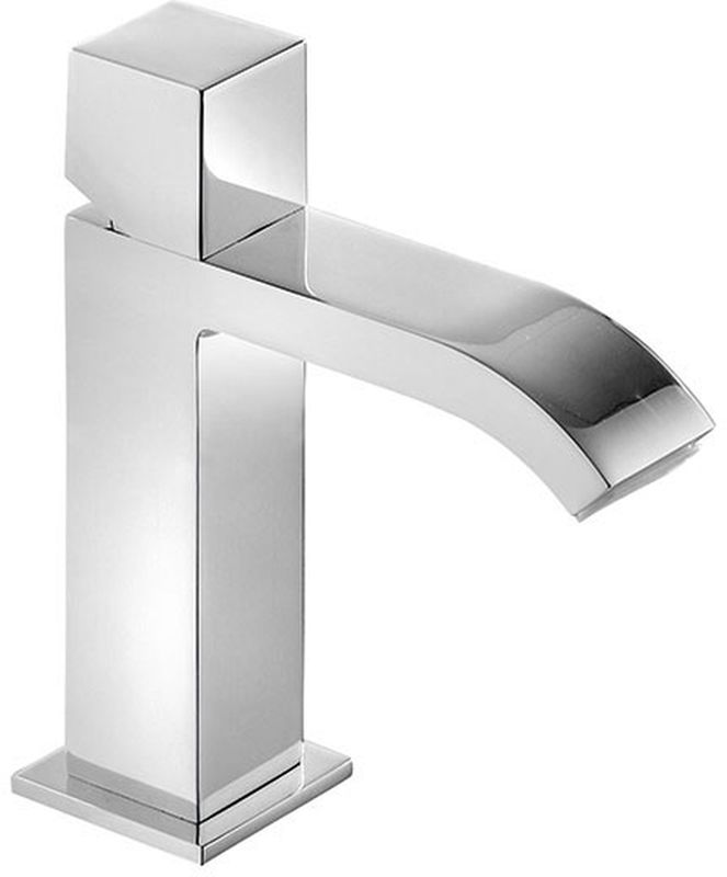 Tres Cuadro-Tres grifo para lavabo de pie cromo 006.101.02.D