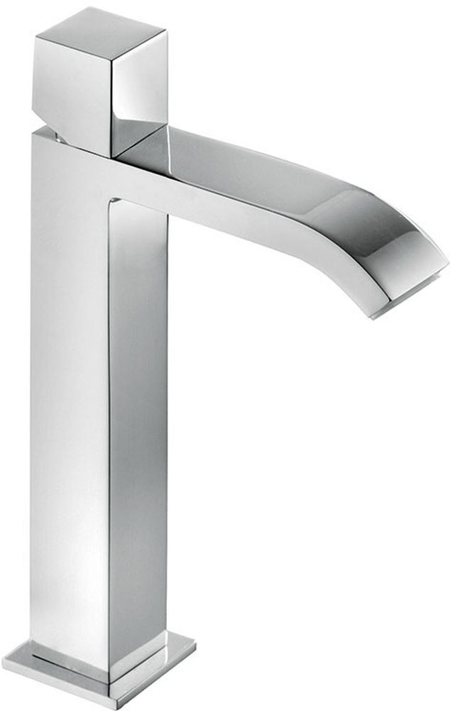 Tres Cuadro-Tres grifo para lavabo de pie cromo 006.610.02