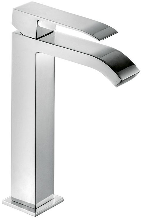Tres Cuadro-Tres grifo para lavabo de pie cromo 006.610.01