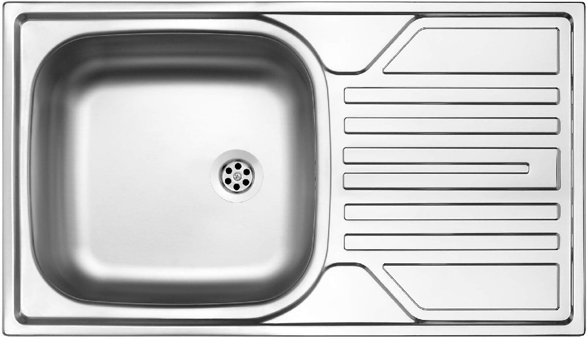 Deante Legato fregadero de acero 76x43.5 cm ZEL_3110