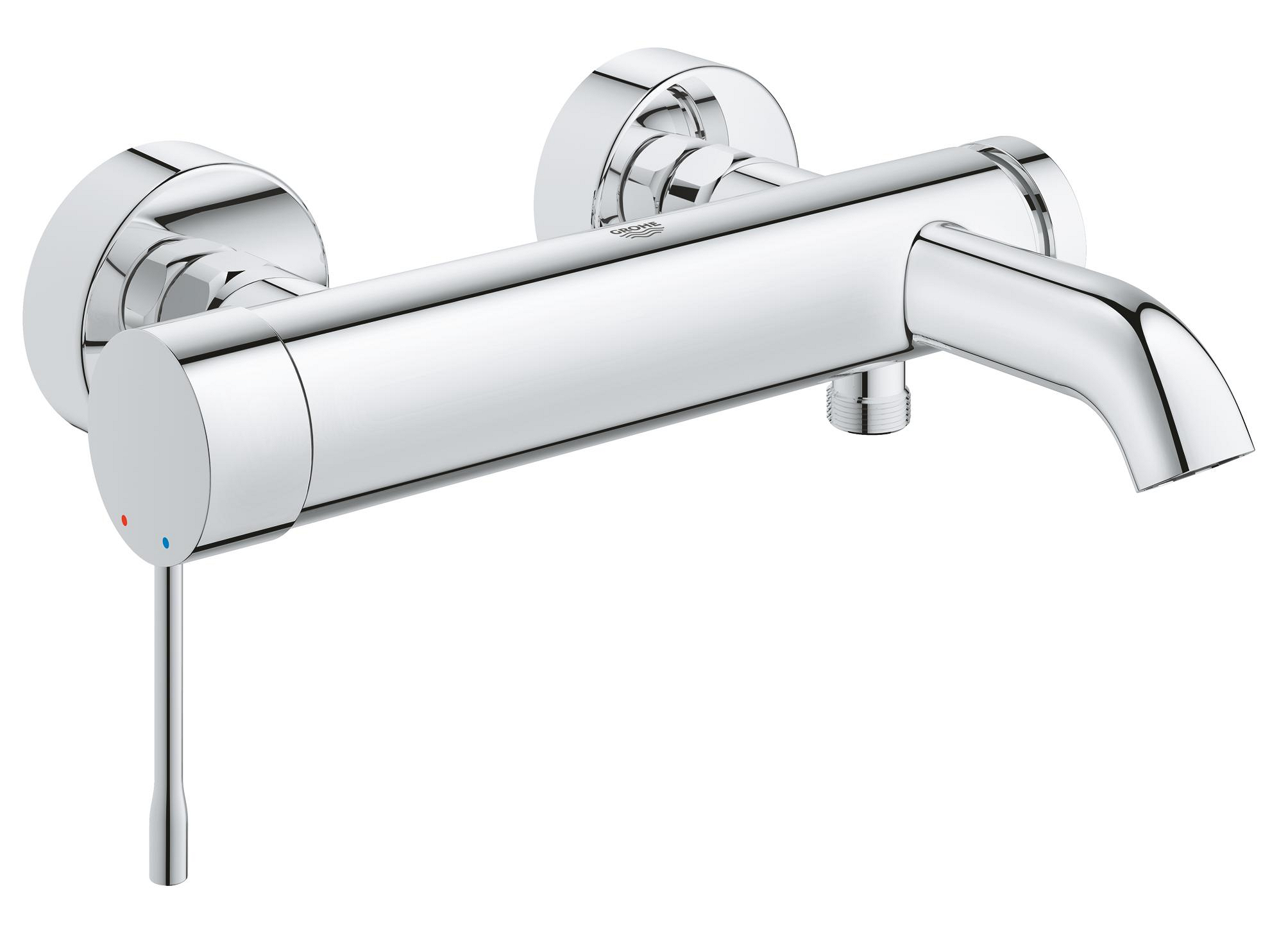 Grohe Essence grifo de bañera y ducha a pared cromo 33624001