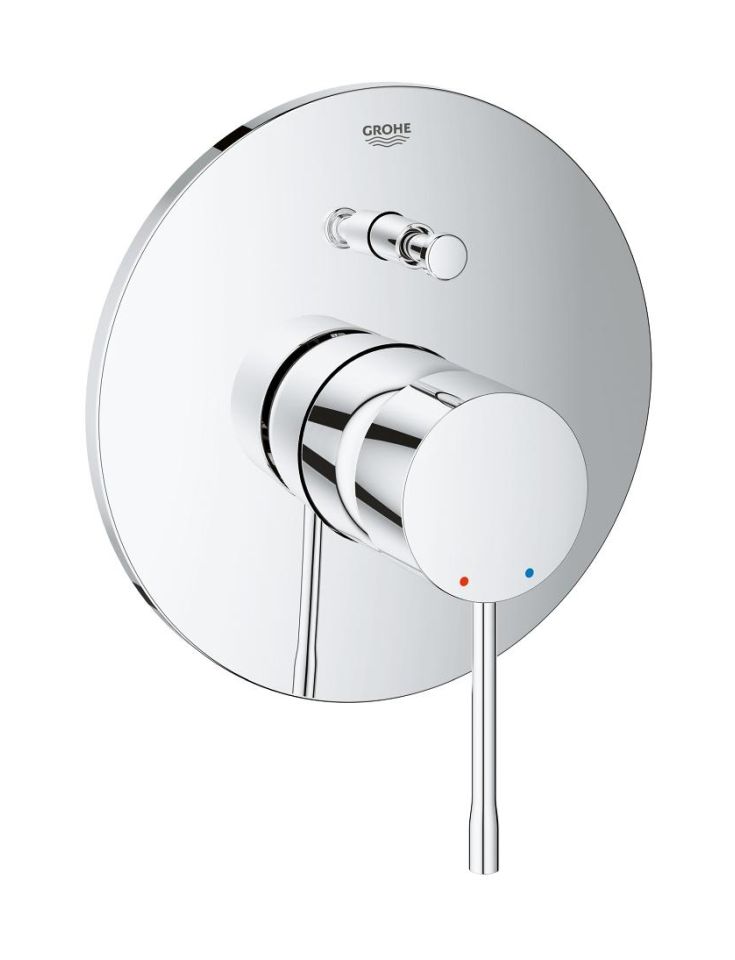 Grohe Essence grifo de bañera y ducha empotrado StarLight Chrome 19285001