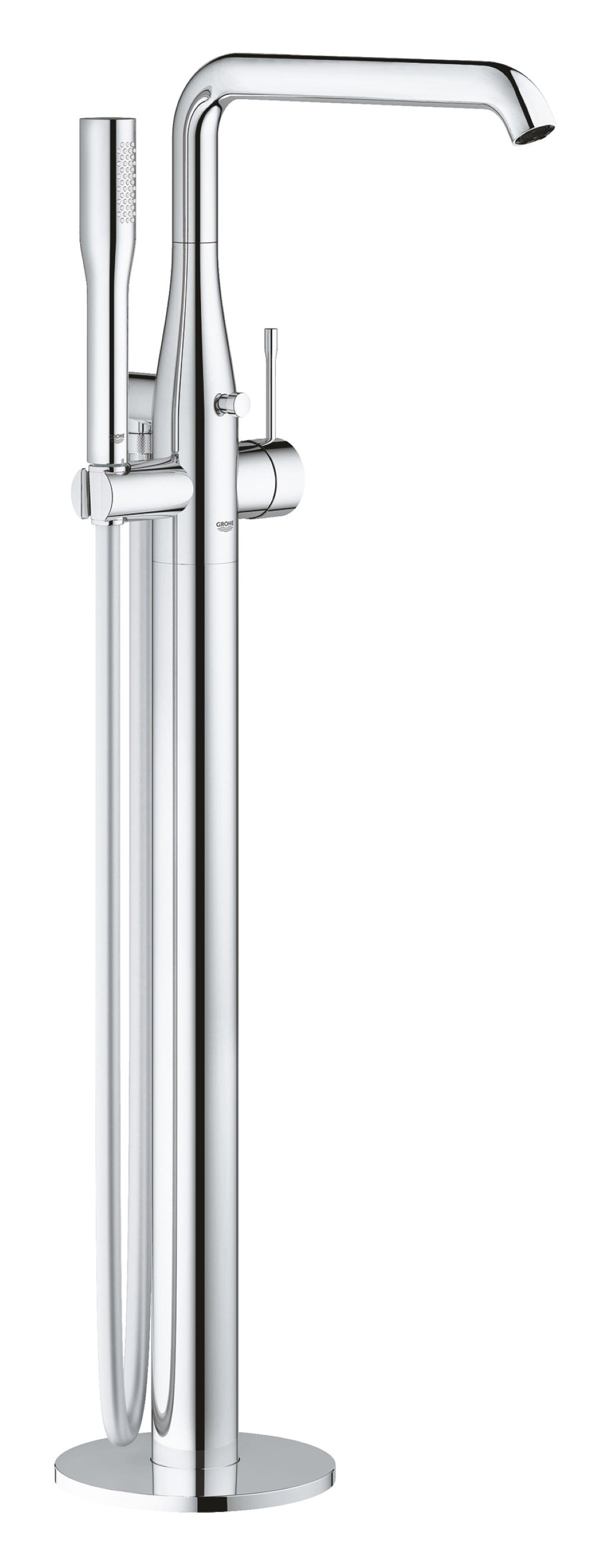 Grohe Essence grifo de bañera y ducha en suelo cromo 23491001