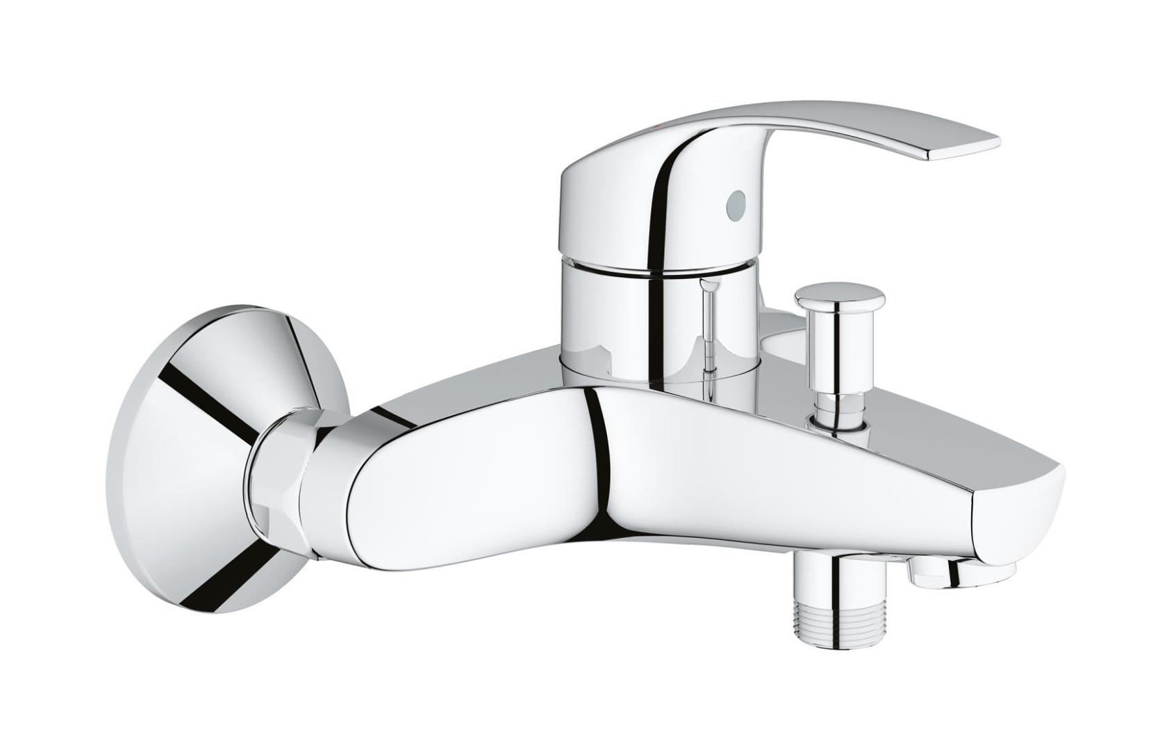 Grohe Eurosmart grifo de bañera y ducha a pared StarLight Chrome 33300002