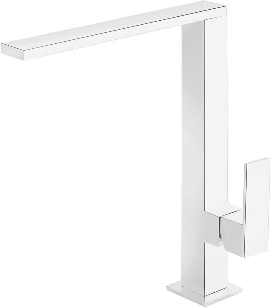 Tres Cuadro-Tres grifo de cocina de pie blanco 006.486.BM