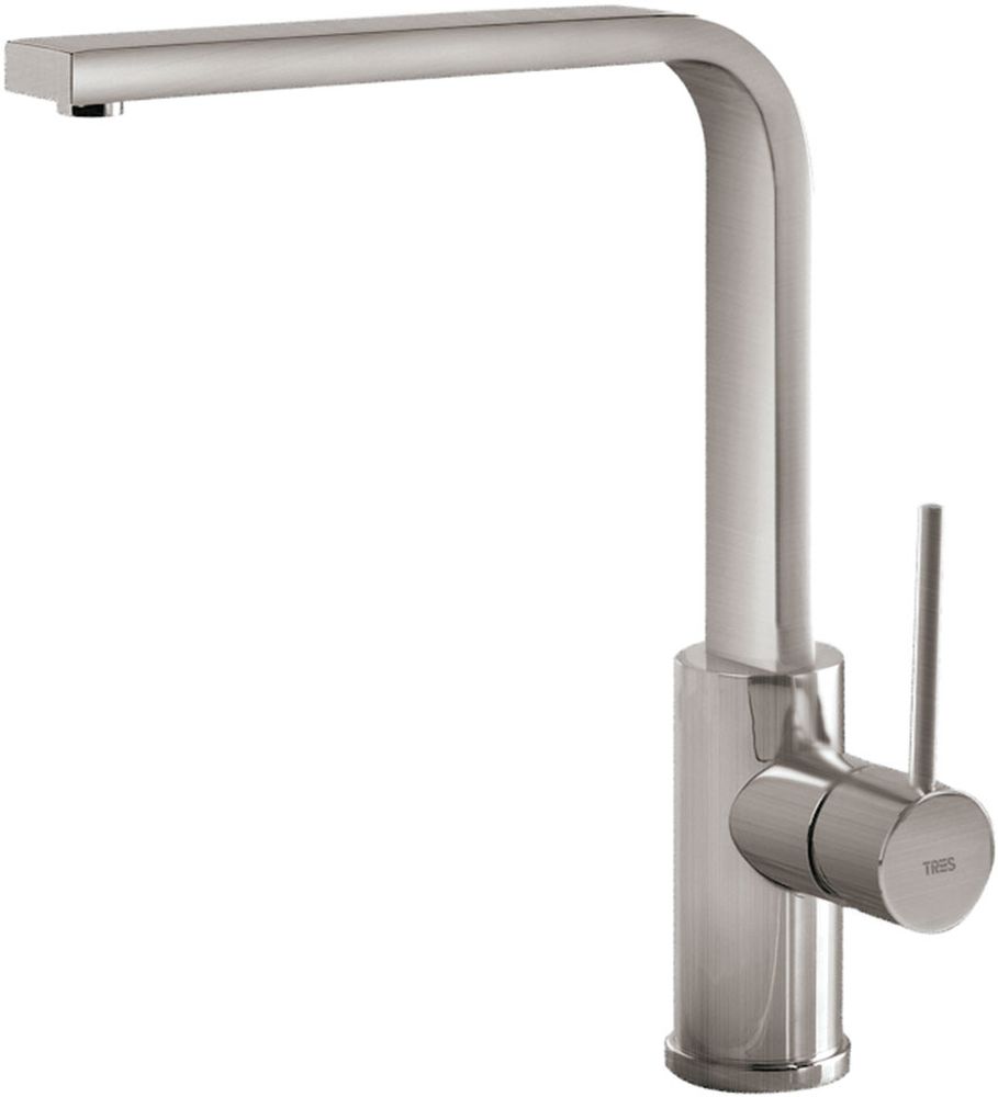 Tres Exclusive grifo de cocina de pie acero inoxidable 062.435.AC