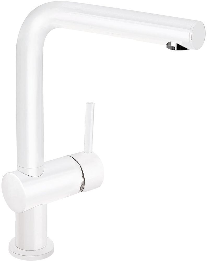 Tres Exclusive grifo de cocina de pie blanco 030.336.BM