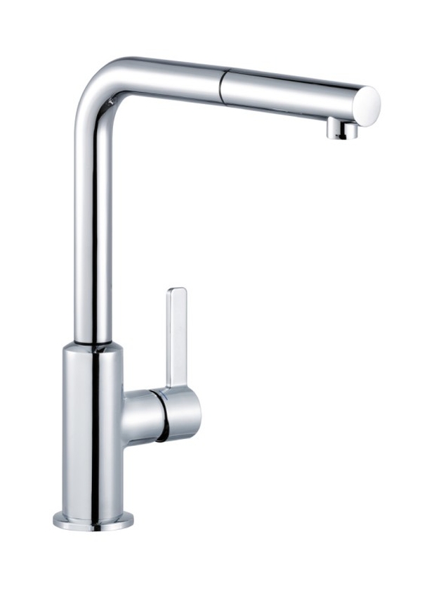 Kludi L-ine S grifo de cocina de pie cromo 408510575