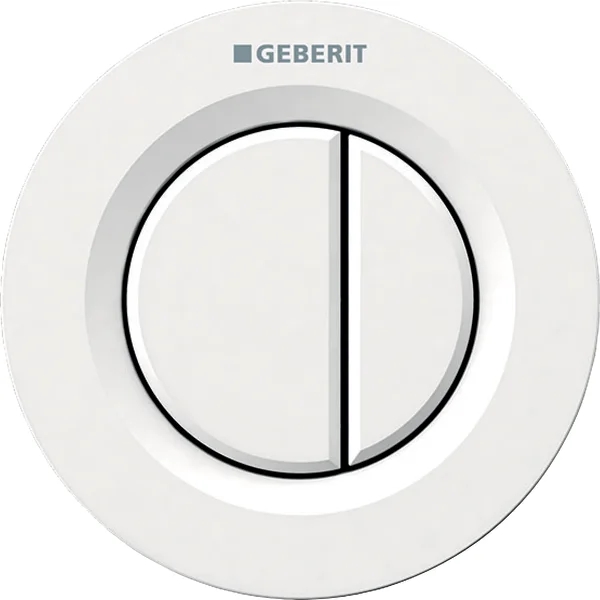 Geberit Typ 01 botón de descarga para WC blanco 116.042.11.1
