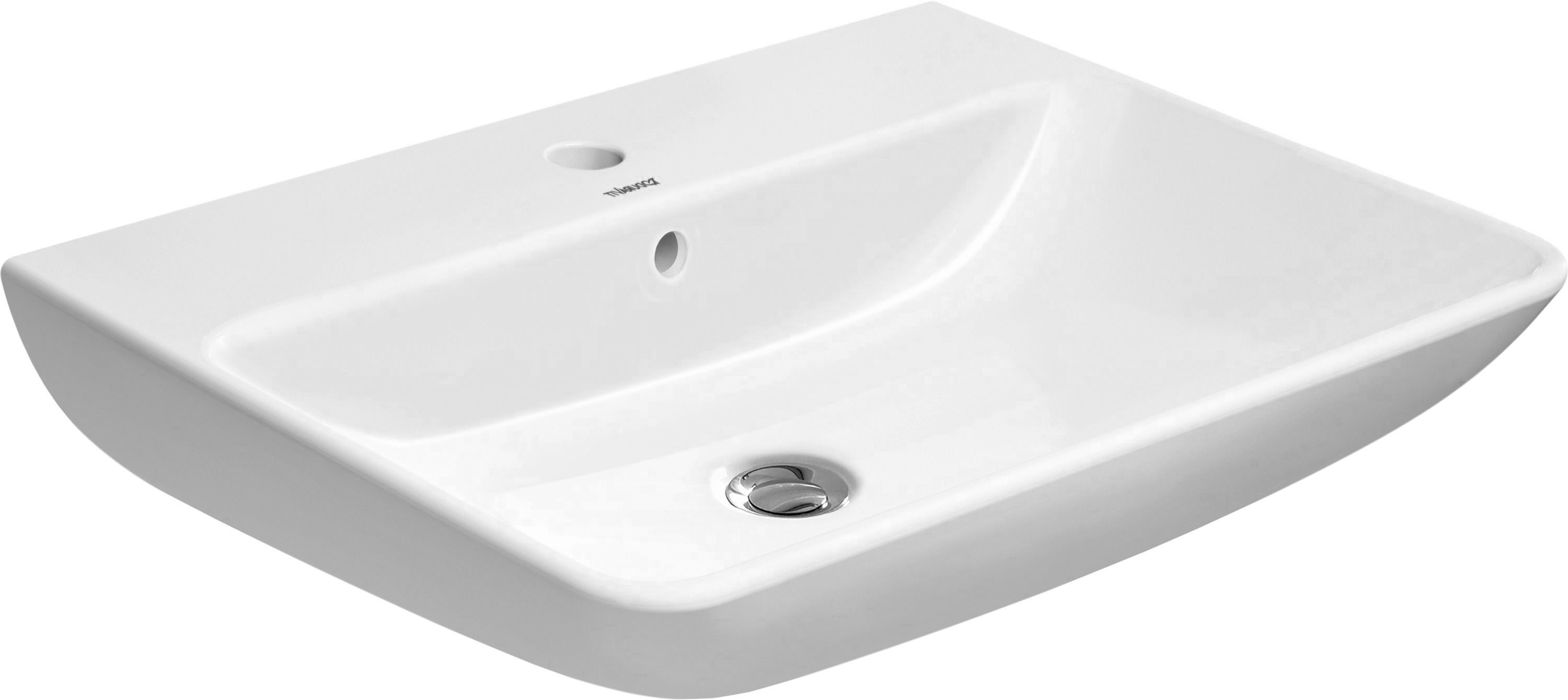 Duravit ME by Starck lavabo 65x49 cm rectangular clásico blanco 2335650000