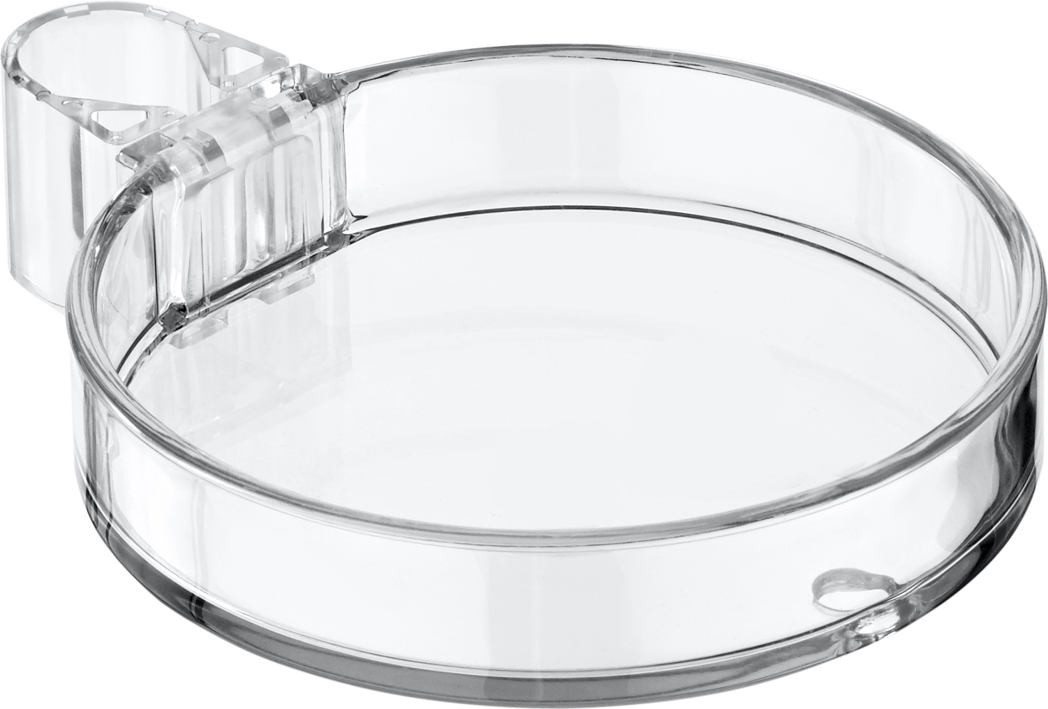 Roca Stella jabonera para barra de ducha transparente A5B5150TP0