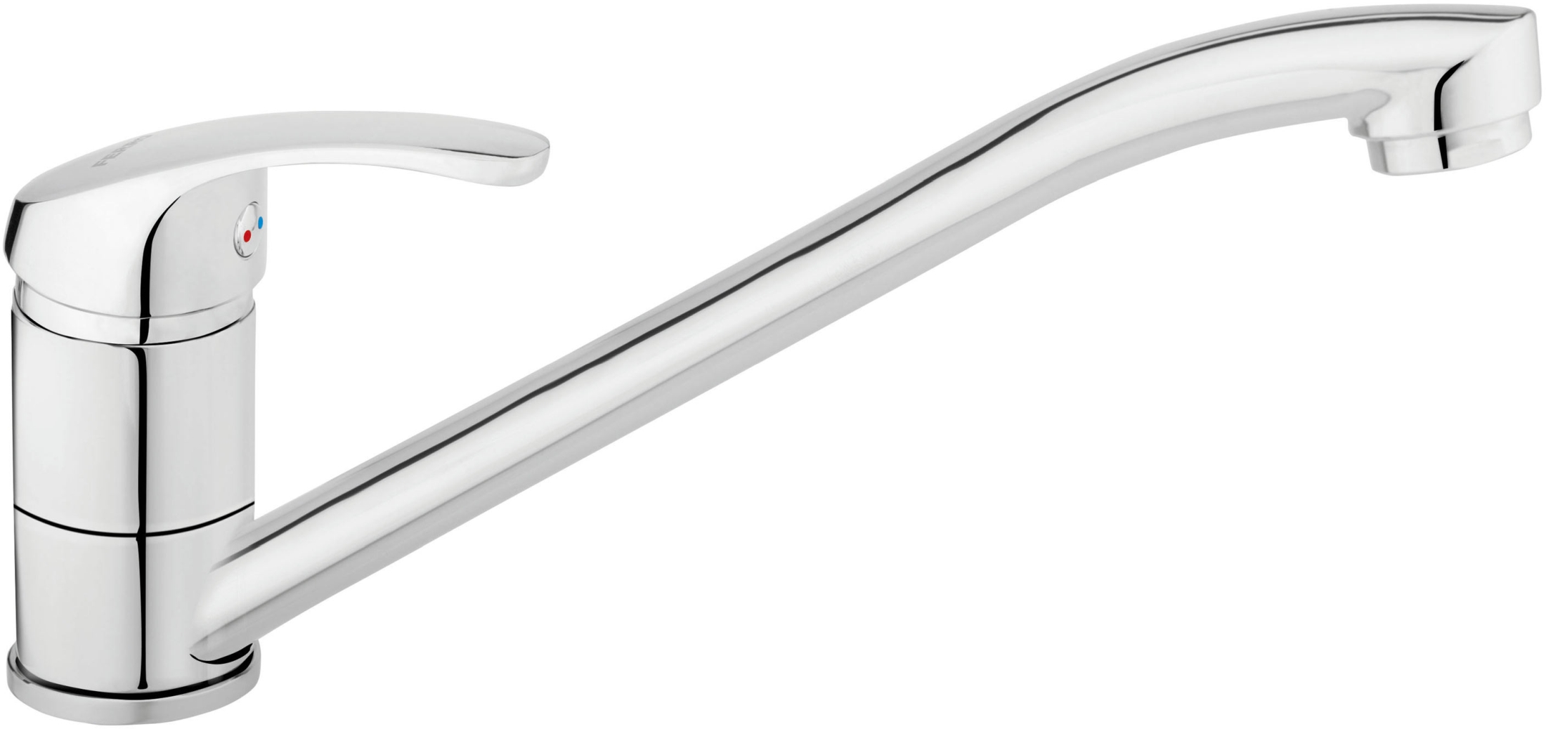 Ferro Basic grifo de cocina de pie cromo BBC4