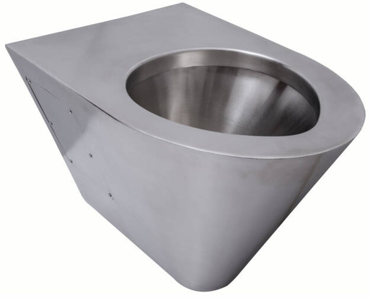 Faneco taza de inodoro suspendido antivandalismo brillante N13018