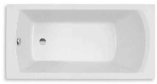 Roca Linea bañera rectangular 160x70 cm blanco A24T018000