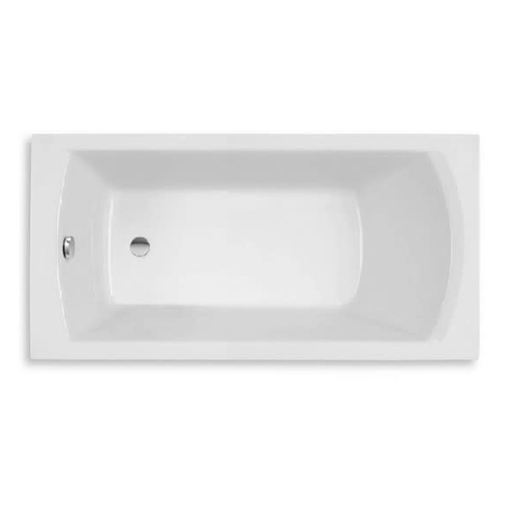 Roca Linea bañera rectangular 160x70 cm blanco A24T018000