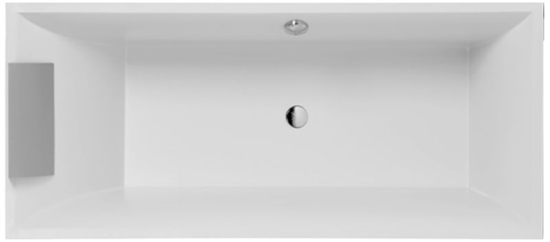 Villeroy & Boch Squaro bañera rectangular 170x75 cm blanco UBQ170SQR2V-01