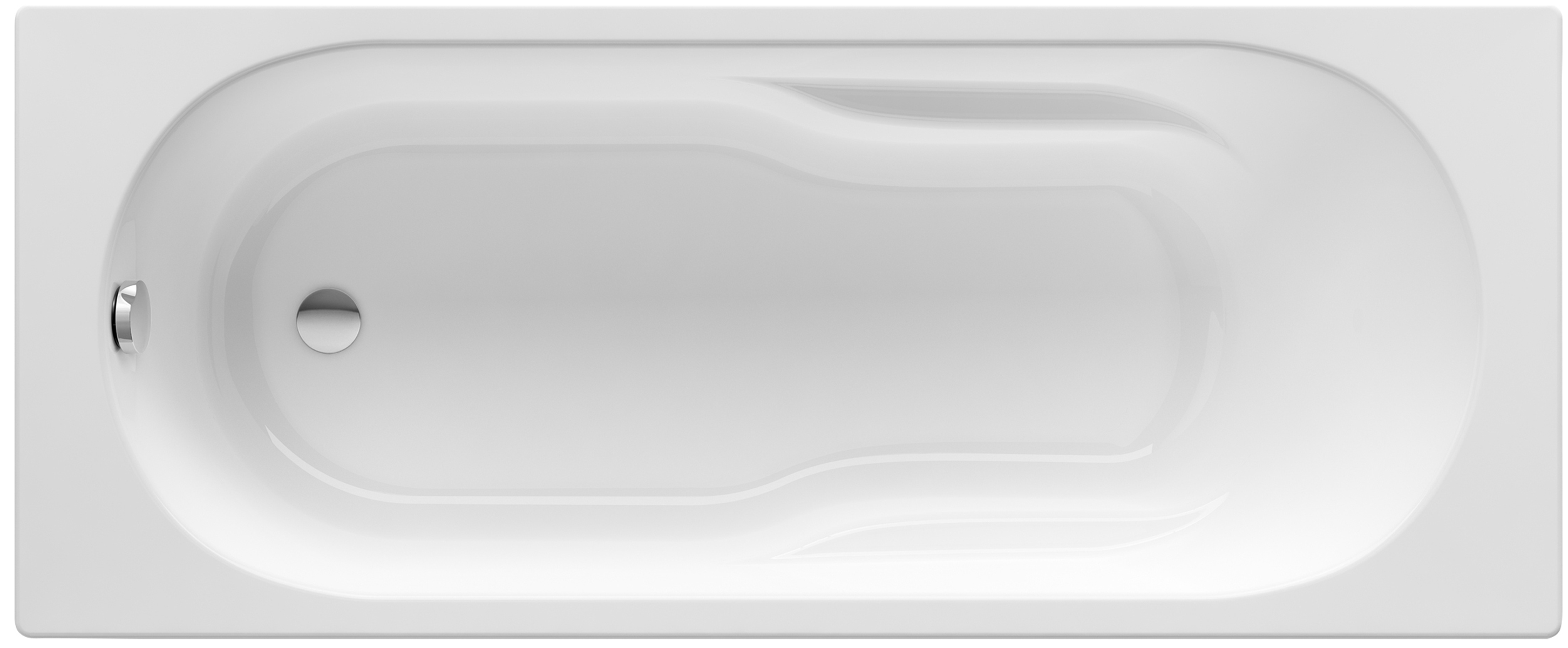 Roca Genova bañera rectangular 170x70 cm blanco A248363000