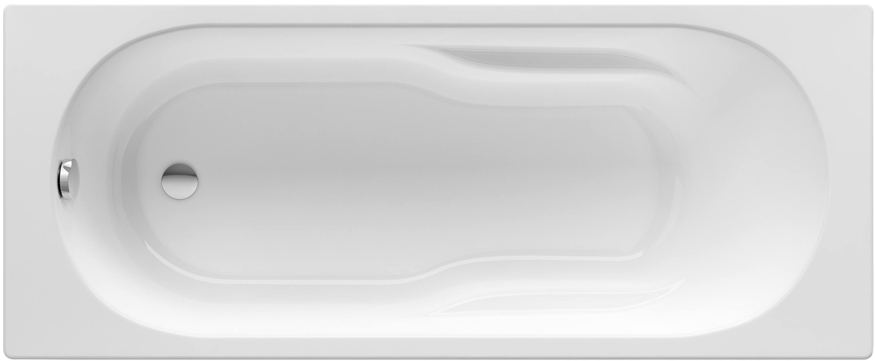 Roca Genova bañera rectangular 170x75 cm blanco A248383000
