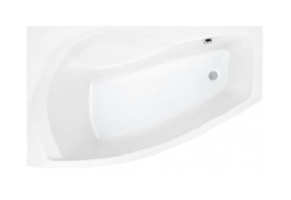 Roca Nicole bañera de esquina 150x80 cm izquierda blanco A24T121000