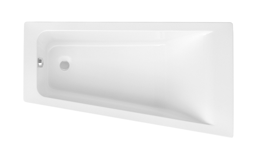 Roca Easy bañera de esquina 150x80 cm derecha blanco A248406000