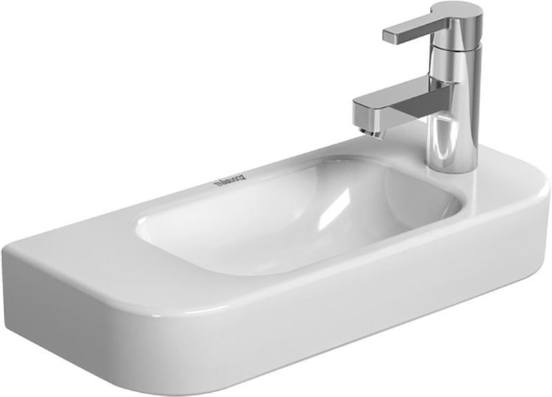 Duravit Happy D.2 lavabo 50x22 cm semicircular clásico blanco 0711500008