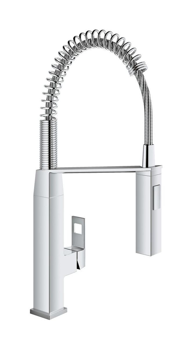 Grohe Eurocube grifo de cocina de pie StarLight Chrome 31395000