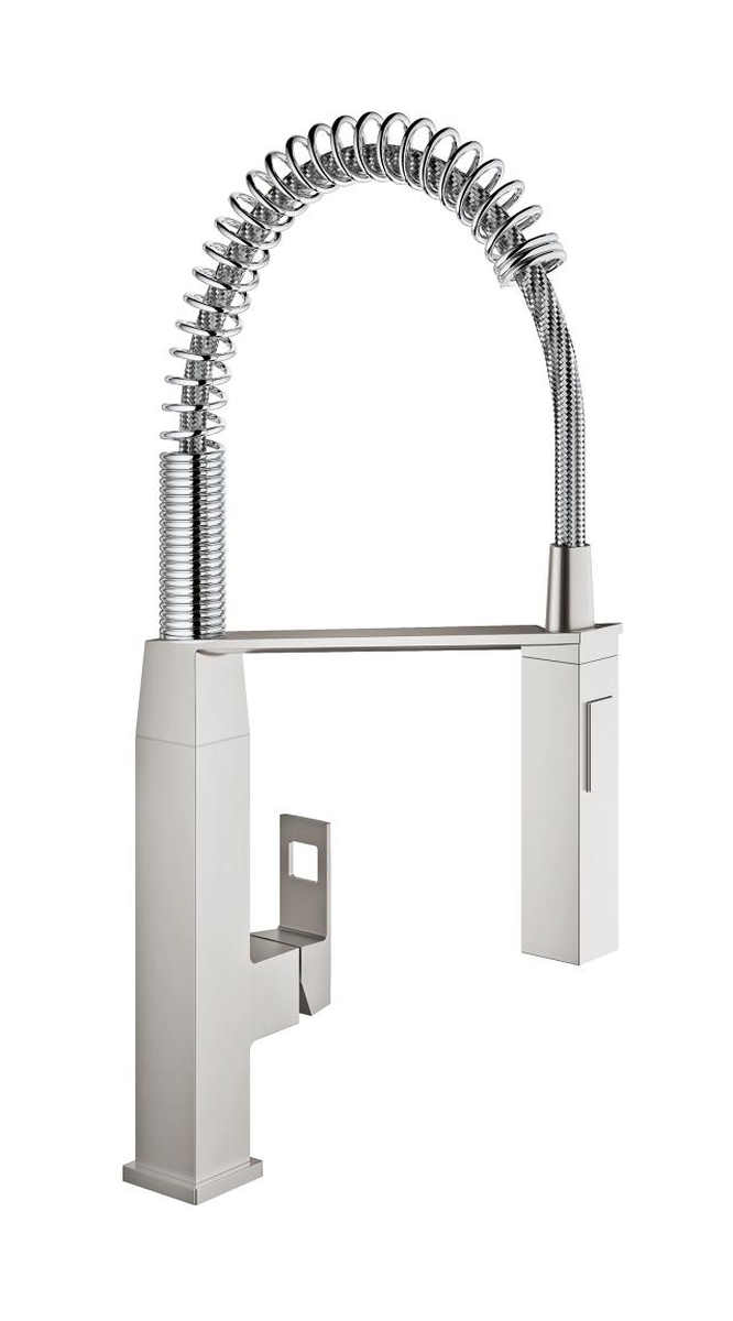 Grohe Eurocube grifo de cocina de pie SuperSteel 31395DC0