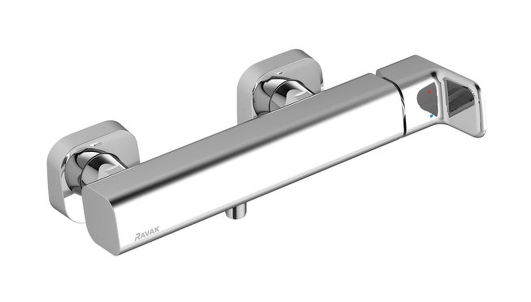 Ravak 10° grifo para ducha a pared cromo X070066