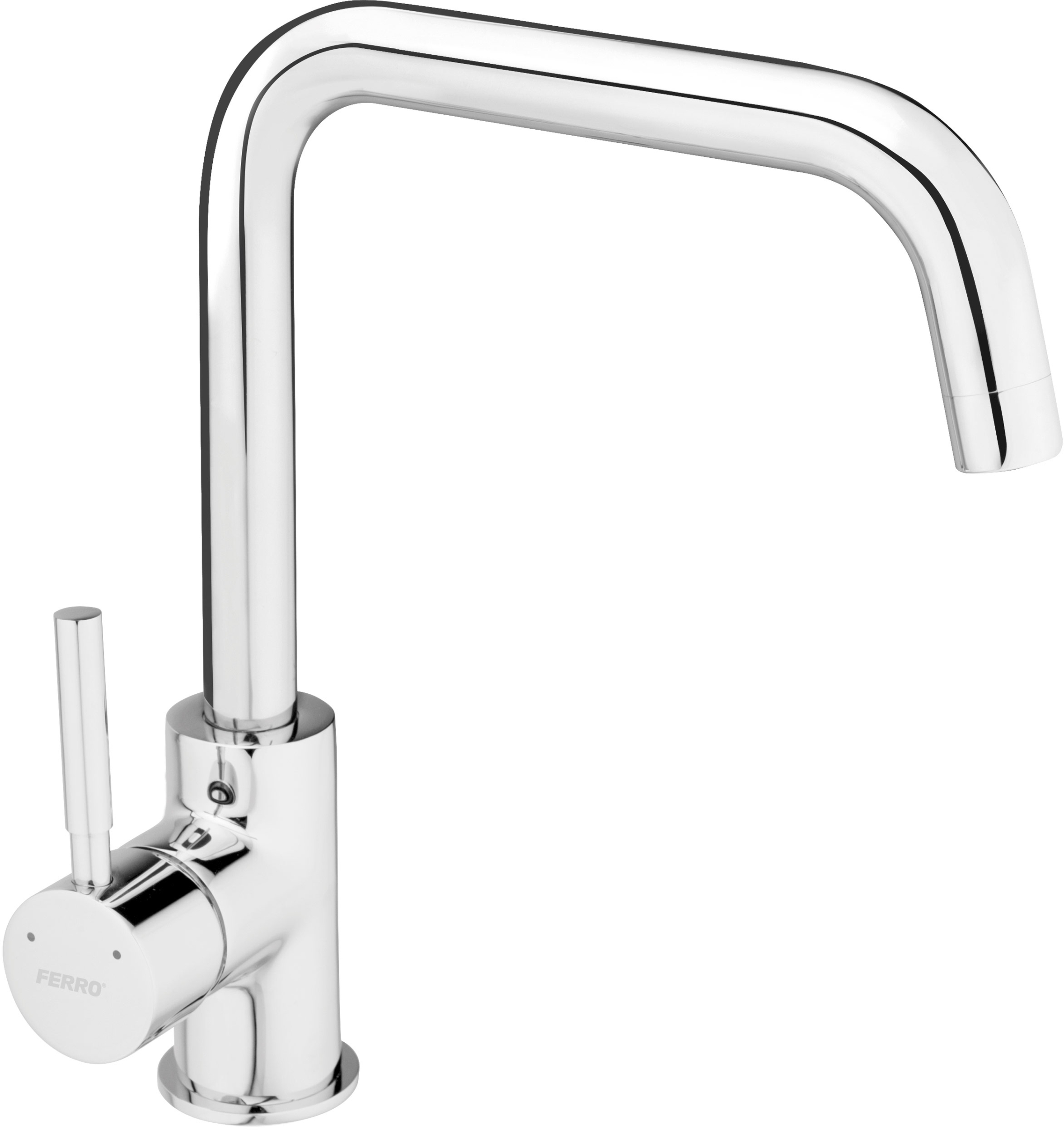 Ferro Ratio grifo de cocina de pie cromo BTI4