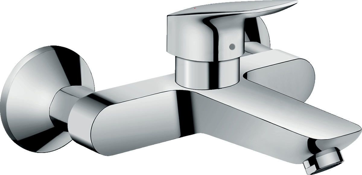 Hansgrohe Logis grifo para lavabo a pared cromo 71225000