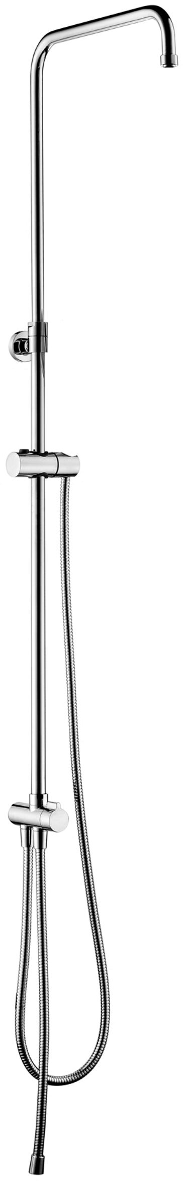 Omnires Uni conjunto de ducha a pared cromo UN10041CR