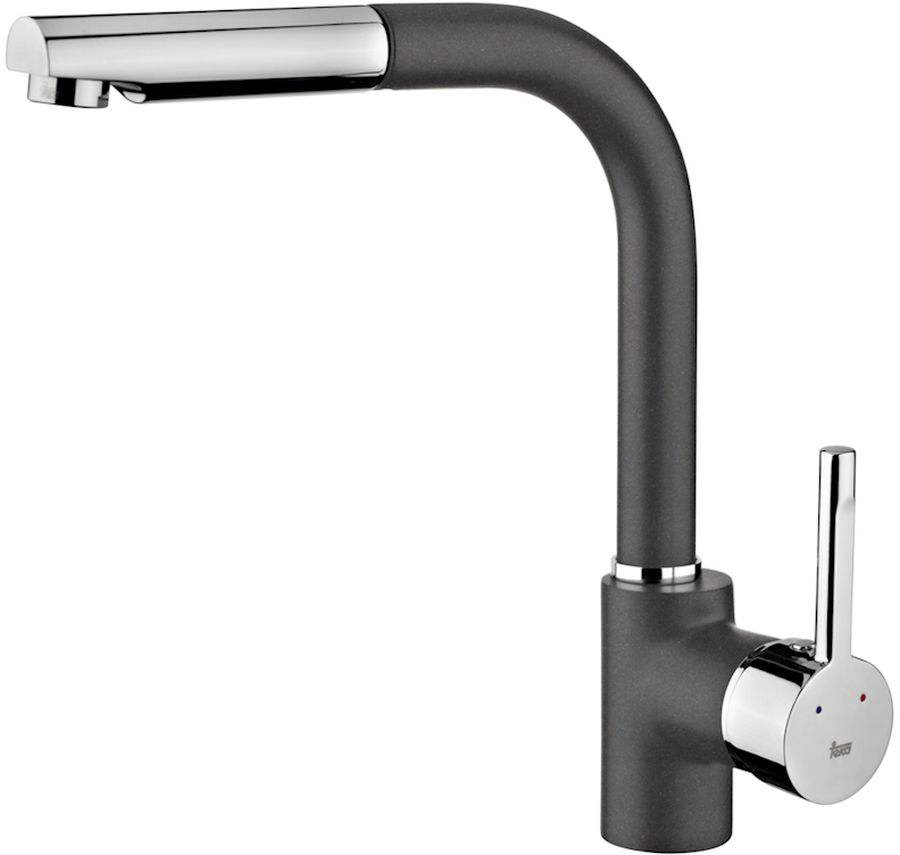 Teka ARK grifo de cocina de pie cromo-negro-grafito/gris 23938120Q