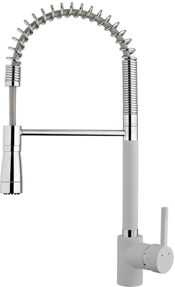 Teka ARK grifo de cocina de pie cromo-blanco 23939120W