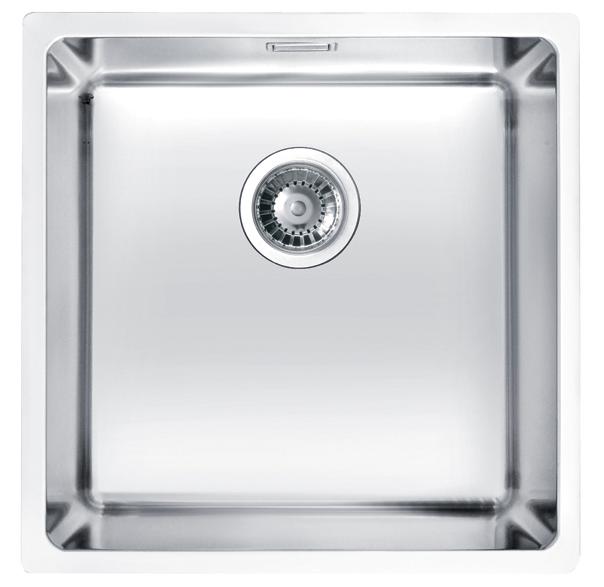 Alveus Kombino fregadero de acero 40x40 cm acero 1100235