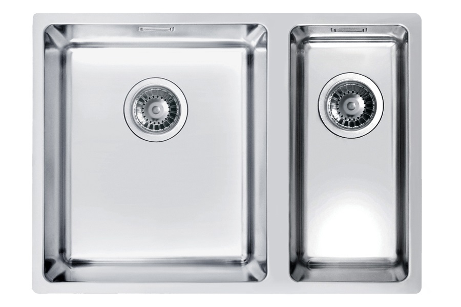 Alveus Kombino fregadero de acero 59x44 cm acero 1101960