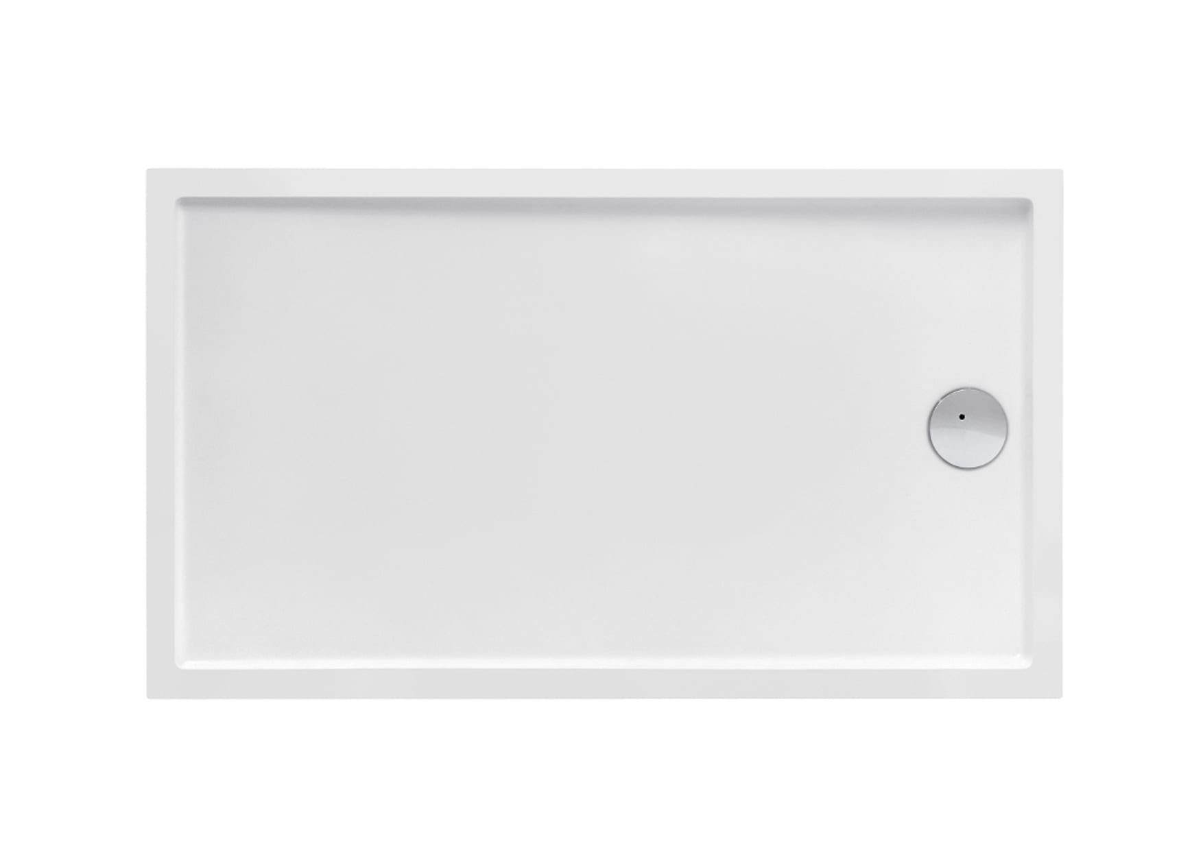 Roca Granada plato de ducha rectangular 120x80 cm blanco A27T007000