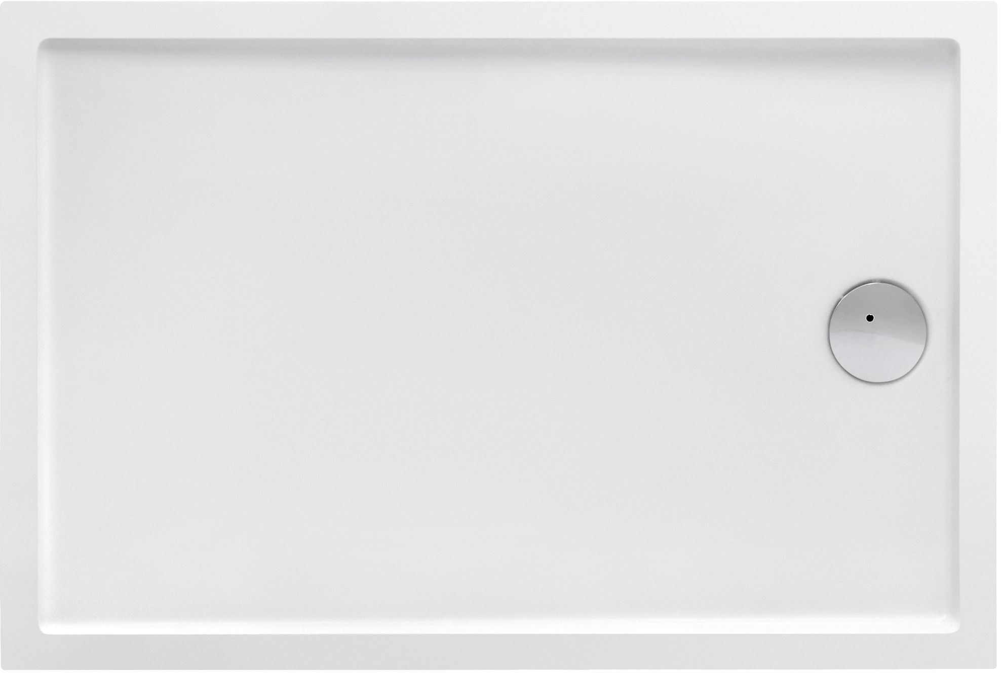 Roca Granada plato de ducha rectangular 120x80 cm blanco A27T007000