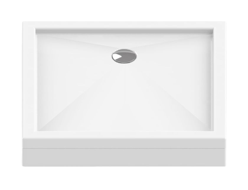 New Trendy Cantare plato de ducha cuadrado 90x90 cm blanco B-0275