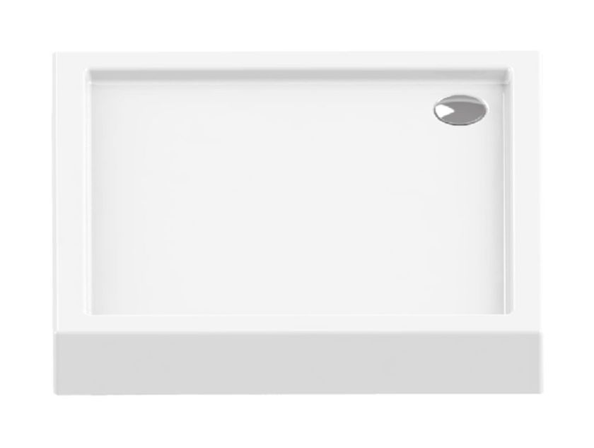 New Trendy Columbus plato de ducha cuadrado 100x100 cm blanco B-0127