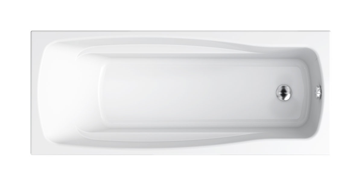 Cersanit Lana bañera rectangular 170x70 cm blanco S301-163