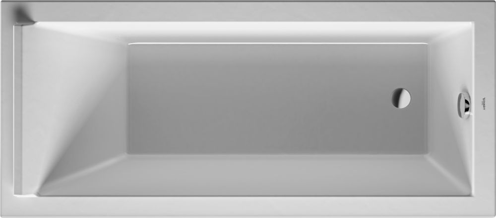 Duravit Starck bañera rectangular 170x75 cm blanco 700335000000000