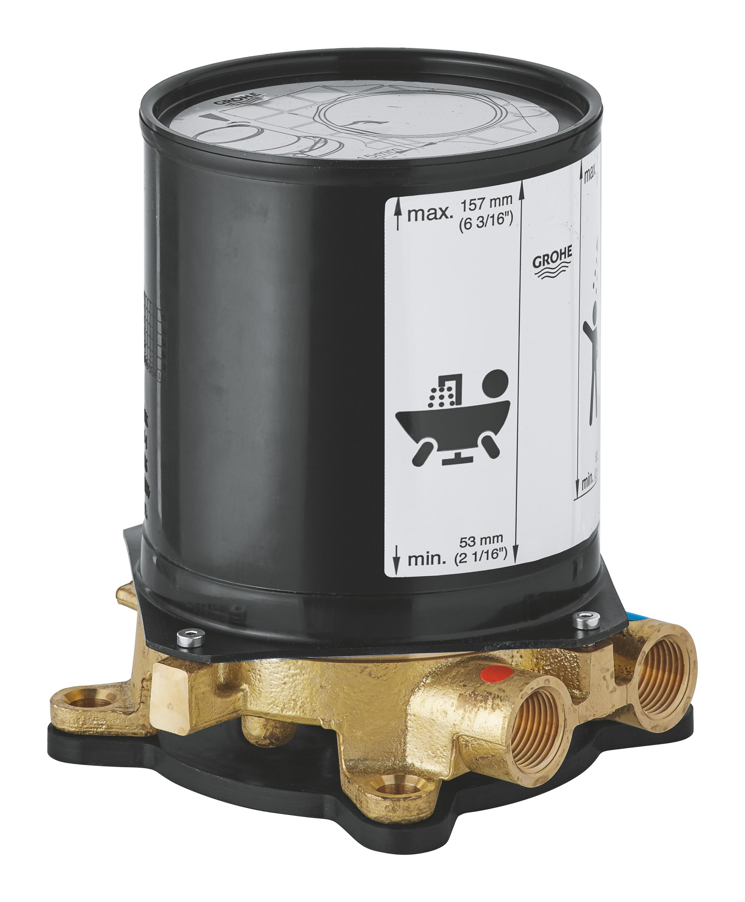 Grohe base de empotramiento 45984001