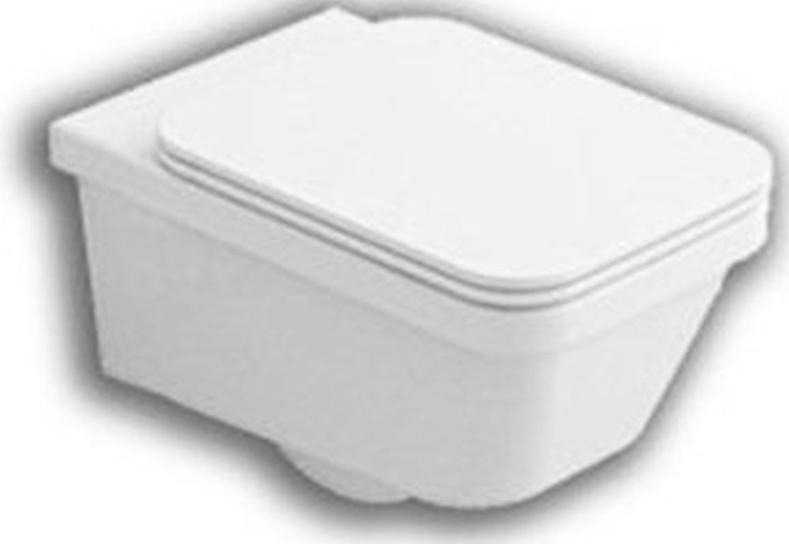 Hatria Erika Pro Q taza de inodoro suspendido blanco YXJ001