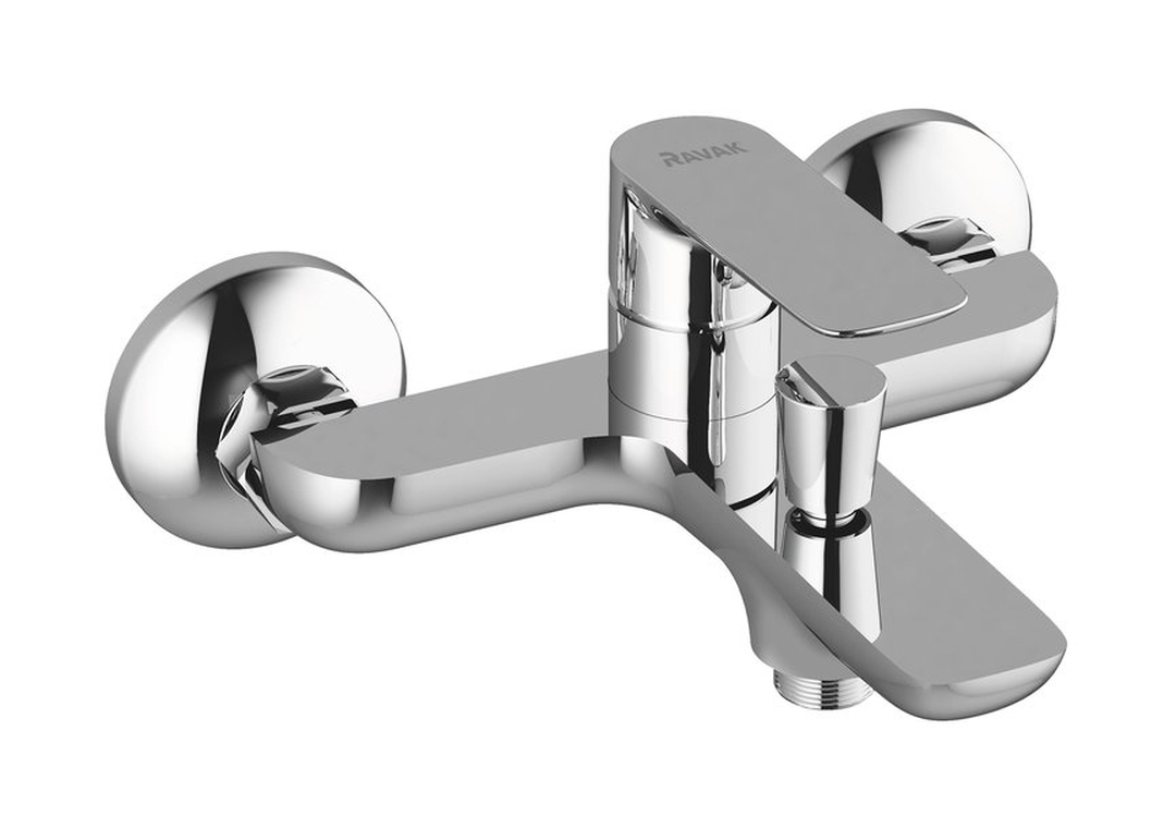 Ravak Classic grifo de bañera y ducha a pared cromo X070083