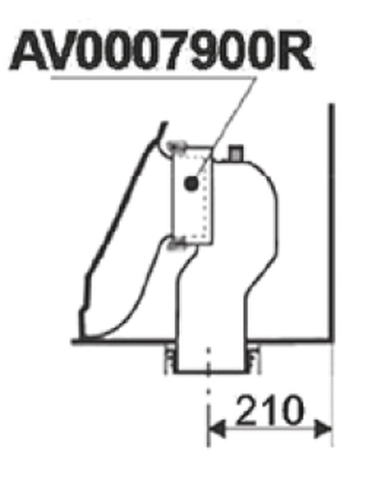 Roca codo AV0007900R