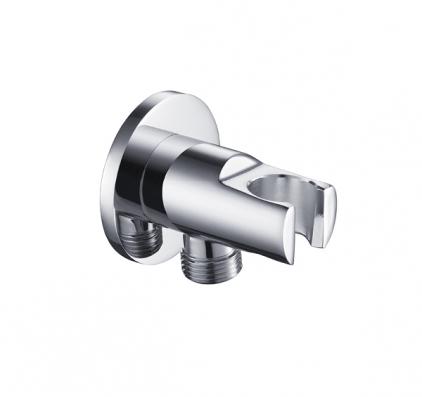 Blue Water conector angular con soporte cromo BW-PKOH.ICO.011C