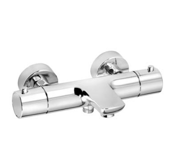 Kludi Objekta grifo de bañera y ducha a pared con termostato cromo 352010538