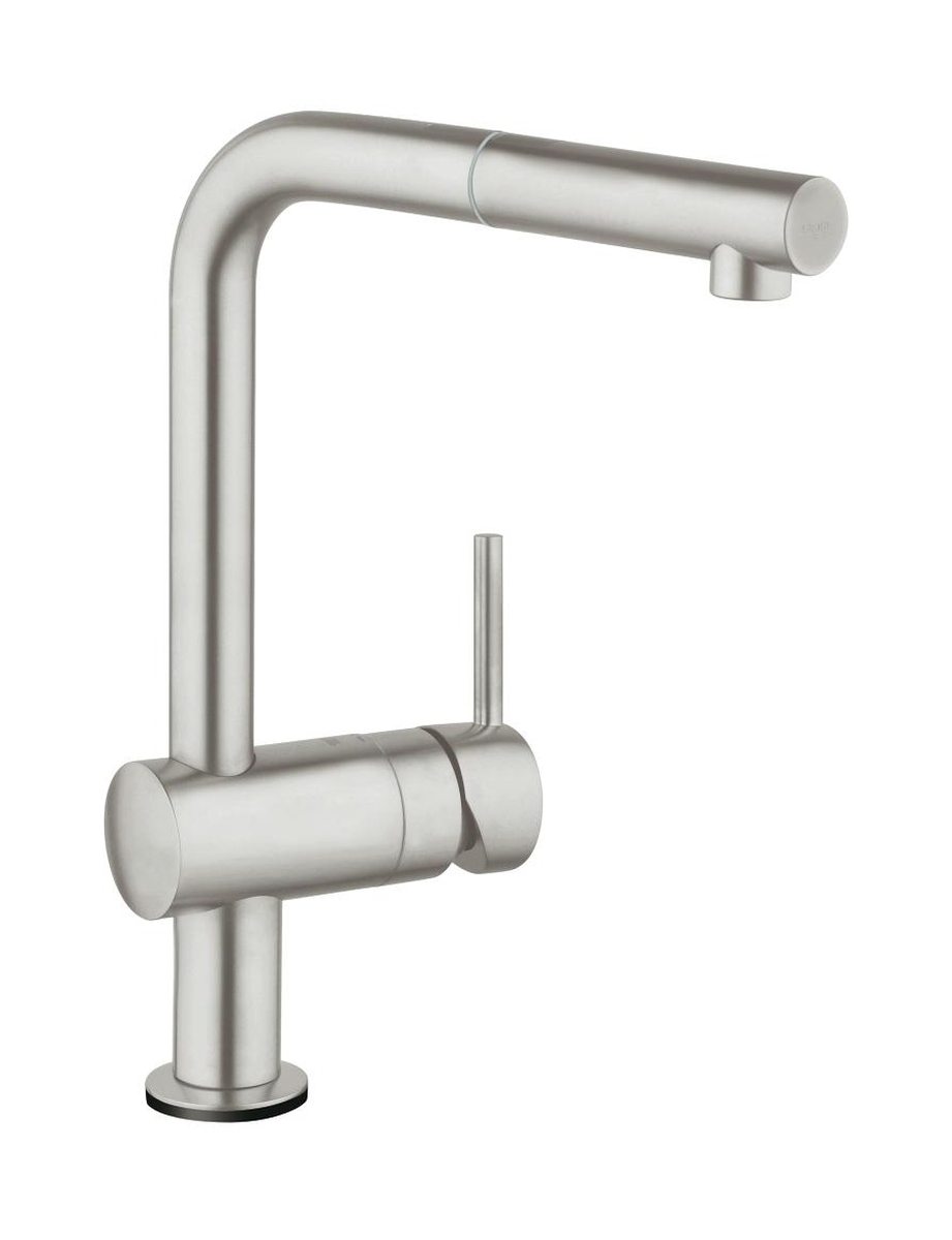 Grohe Minta grifo de cocina de pie SuperSteel 31360DC1