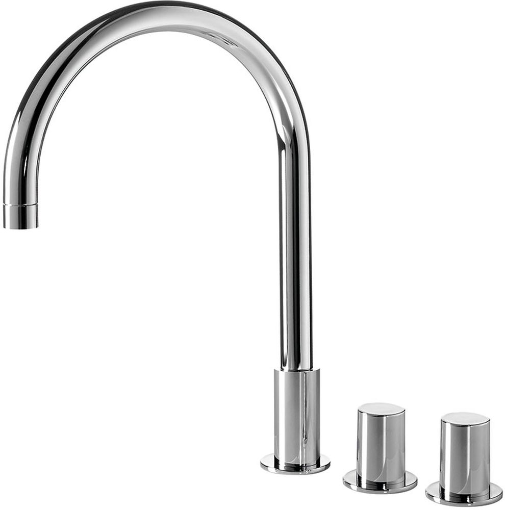 Tres Max-Tres grifo para lavabo de pie cromo 061.105.01