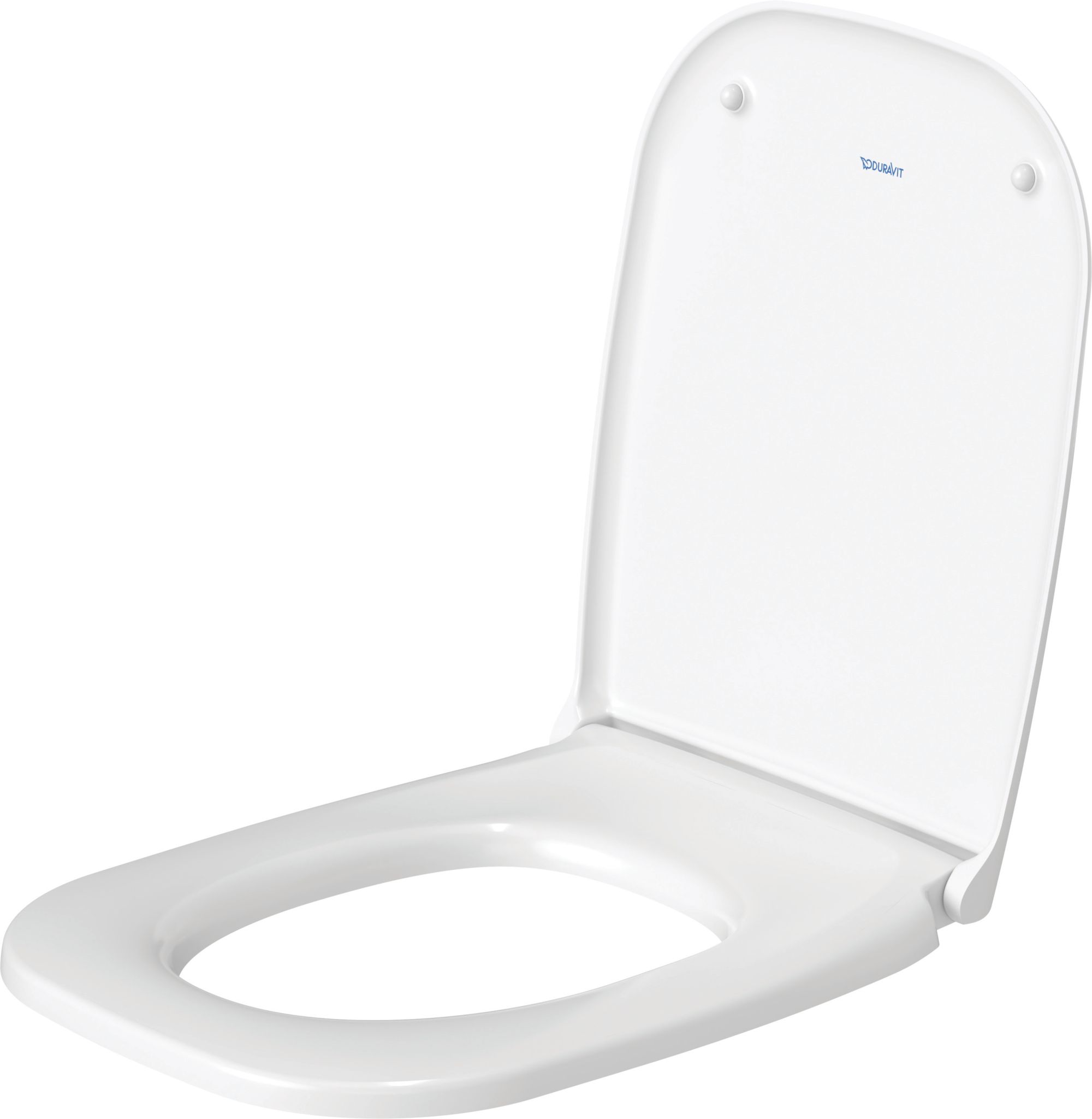 Duravit D-Code tapa de inodoro de cierre suave blanco 0067390099